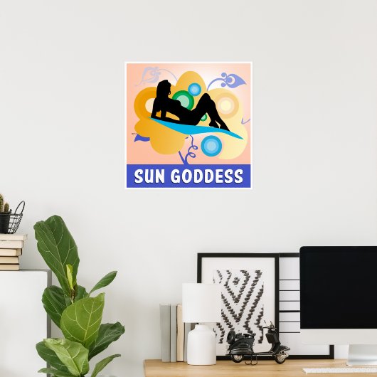 Sun Goddess Poster (Heimbüro)