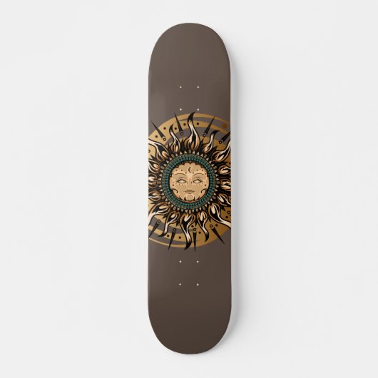 Sun Goddess Skateboard (Vorne)