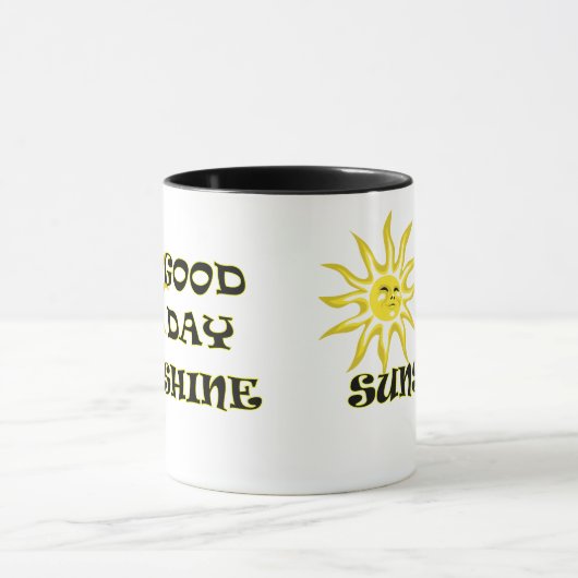 Sun Good Day Sunshine Tasse (Zentrum)