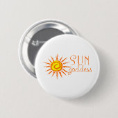 Sun-Göttin Button (Vorne & Hinten)