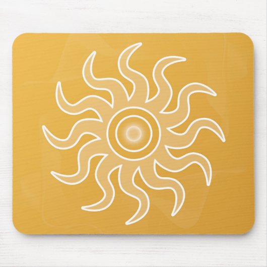Sun-Gruß Mousepad (Vorne)