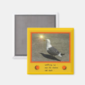 Sun Haiku Art Magnet (Vorderseite/Rückseite)