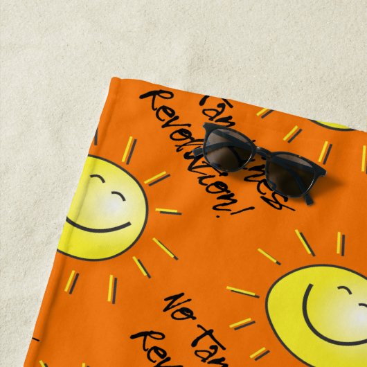 Sun Health - Keine Revolution der Tan Lines Strandtuch (Beispiel)