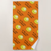 Sun Health - Keine Revolution der Tan Lines Strandtuch (Vorderseite)