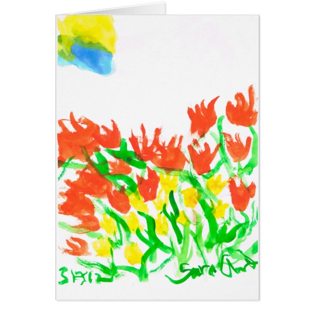 Sun hinter der Wolken-Karte (Vorne)