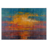 Sun hinunter II Schneidebrett (Vorderseite)