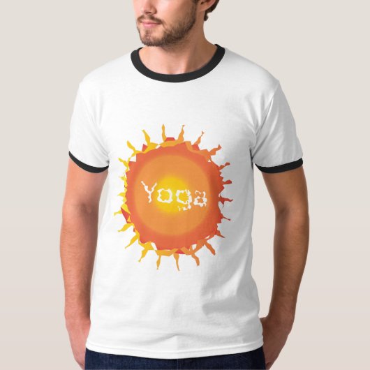 Sun Hot Yoga T-Shirt (Vorderseite)