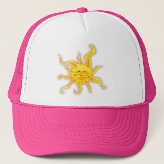Sun-Hut Truckerkappe (Vorderseite)