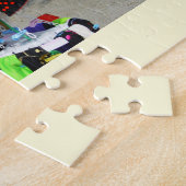 Sun-Hüte und -Fans in Spanien Puzzle (Seite)
