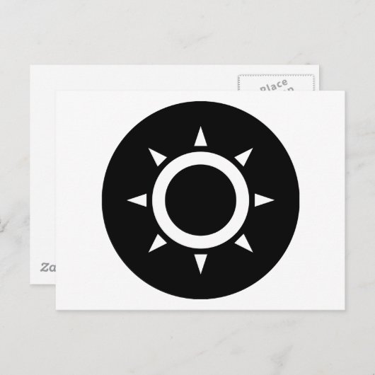 Sun-Ideologie Postkarte (Vorne/Hinten)