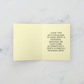 Sun-Illustration "Du bist mein Sonnenschein" | Nie Dankeskarte (Innenseite)