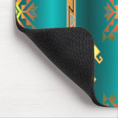 Sun im Winter-Decken-Muster Mousepad (Ecke)