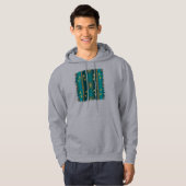 Sun im Winter-Decken-Muster-Sweatshirt Hoodie (Vorne ganz)