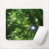 Sun in den Bäumen Mousepad (Mit Mouse)