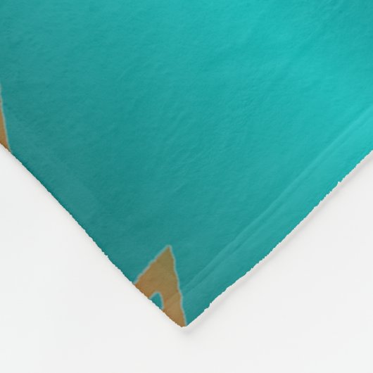 Sun in der Winter-Fleece-Decke Fleecedecke (Ecke)