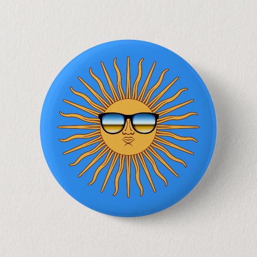 Sun in Shades Button (Vorderseite)
