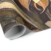 Sun in Sunflower Modern Art Collection Geschenkpapier (Rolleneckpunkt)