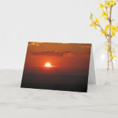 Sun in the Clouds Karte (Gelbe Blume)