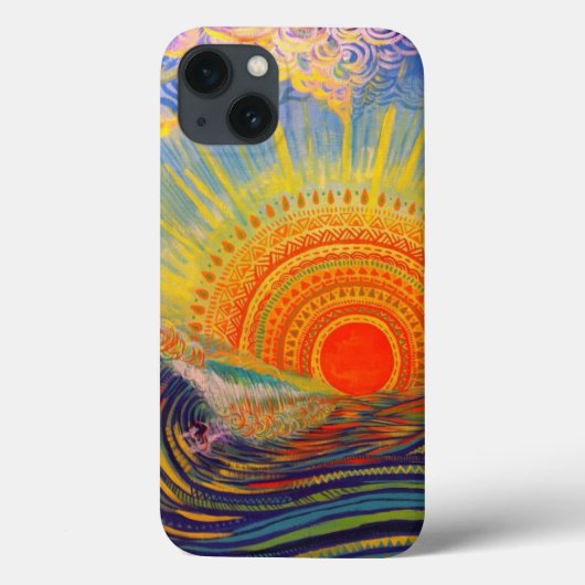 "Sun-Inspiriert, individuell anpassbarer Fall - Vi Case-Mate iPhone Hülle (Rückseite)