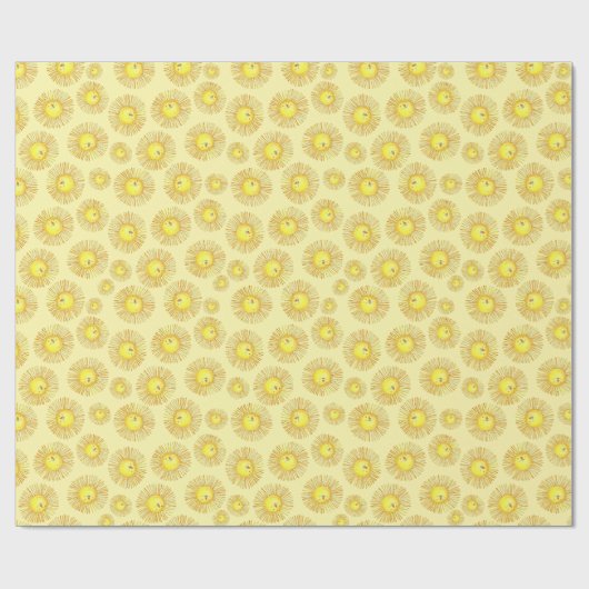 Sun is Shining -  Geschenkpapier (Flach)