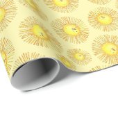 Sun is Shining -  Geschenkpapier (Rolleneckpunkt)