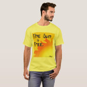 Sun ist freies T-Shirt (Vorne ganz)