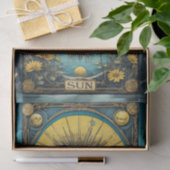 Sun-Karte für Vintages Tarot Seidenpapier (Geschenk)