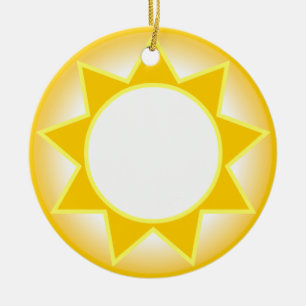 Sun Keramik Ornament