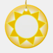 Sun Keramik Ornament (Hinten)