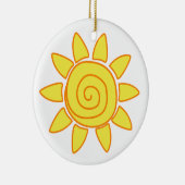 Sun Keramik Ornament (Rechts)