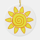 Sun Keramik Ornament (Vorne)