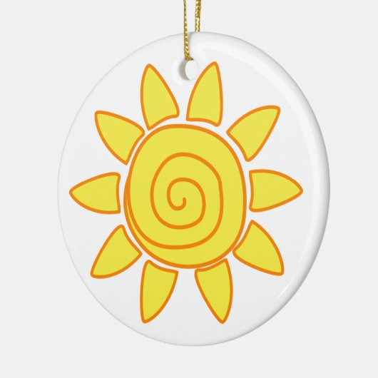 Sun Keramik Ornament (Links)