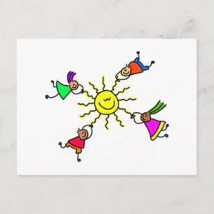 Sun Kids Postkarte
