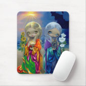 "Sun-Kind und Mond-Kind" Mousepad (Mit Mouse)
