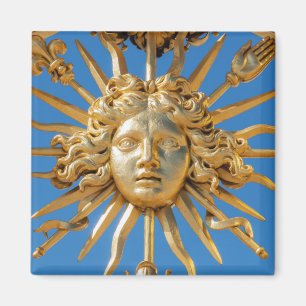 Sun King am Goldenen Tor zum Schloss Versailles Magnet