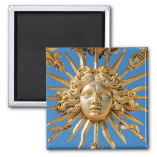 Sun King am Goldenen Tor zum Schloss Versailles Magnet