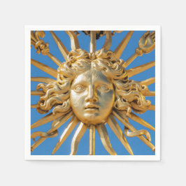 Sun King am Goldenen Tor zum Schloss Versailles Serviette