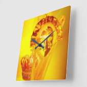 Sun King Wall Uhr (Winkel)