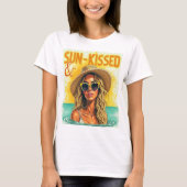 Sun Kissed Bliss | Radiant und individuell einstel T-Shirt (Vorderseite)