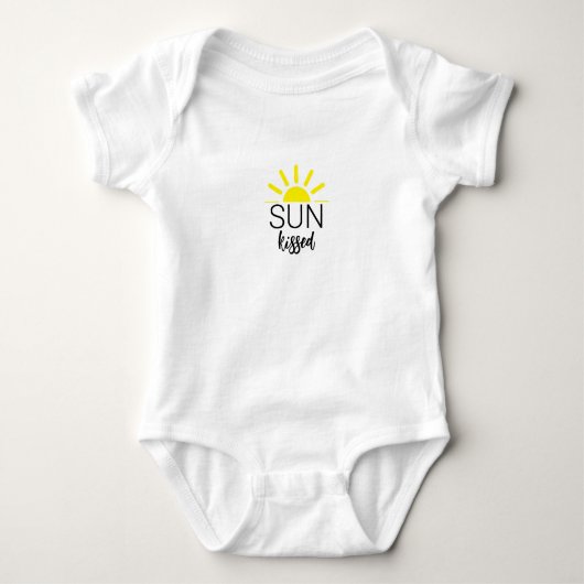 SUN KISSED Bodysuit Baby Strampler (Vorderseite)