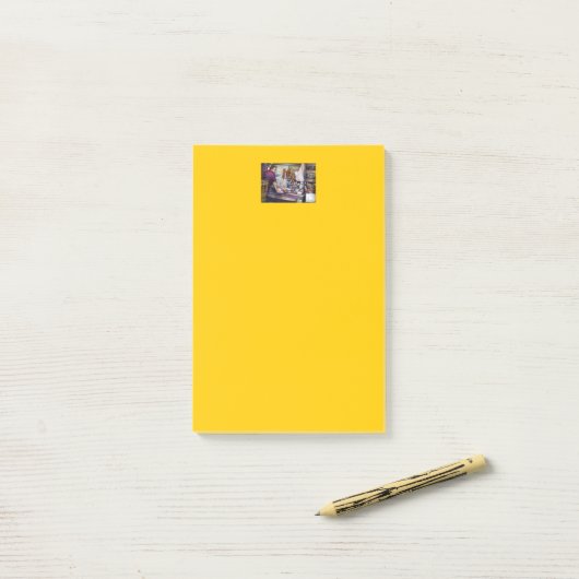 Sun Kissed Chicken, Singapur Post-it Klebezettel (Auf Schreibtisch)