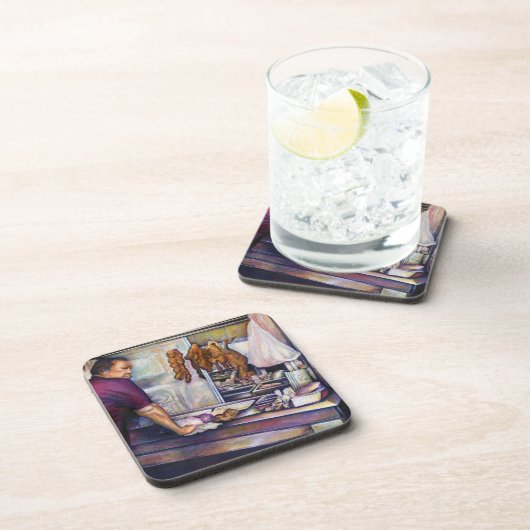 Sun-Kissed Chicken, Singapur Untersetzer (Rechte Seite)