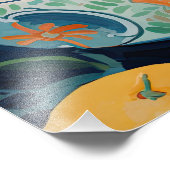 Sun-Kissed Citrus Fotodruck (Ecke)