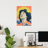 Sun-Kissed Dreams Poster (Heimbüro)