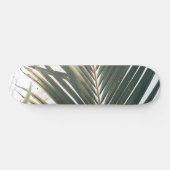 Sun Kissed Palm Leaf #1 #tropical #wall #art Skateboard (Horizontal)