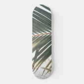 Sun Kissed Palm Leaf #1 #tropical #wall #art Skateboard (Vorderseite)