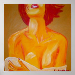 Sun-Kissed, Poster, Orange, Leben, Anbetung, Kimba Poster