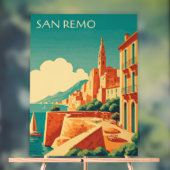 Sun-Kissed San Remo Acrylschild (Neutral)