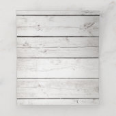 Sun Kissed Sandy Toes Salty Kisses Platzkarten (Innenseite Aufgefaltet)