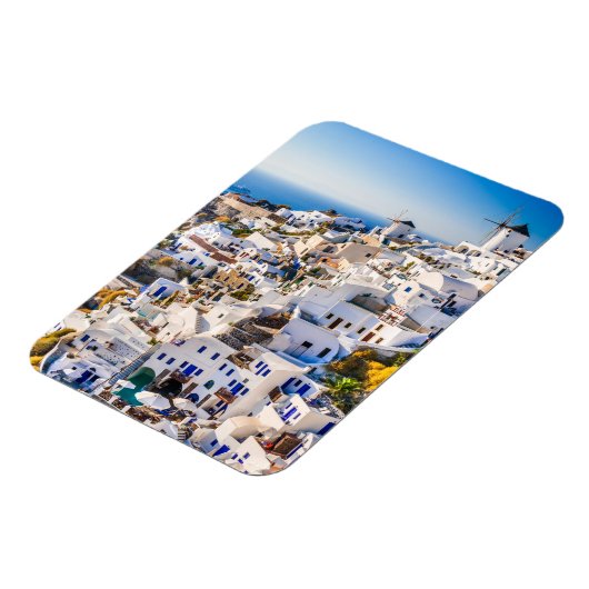 Sun-Kissed Santorini Magnet (Linke Seite)